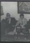 Luis Rosales, Rafael Utrera, Carlos Gortari y Jos Luis Ruiz. Huelva. 1982. Presentacin del libro Garca Lorca y el Cinema. Viaje a la luna.